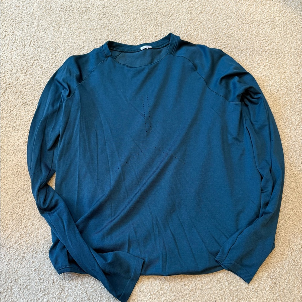 Gymshark Deep Blue Long Sleeve Top